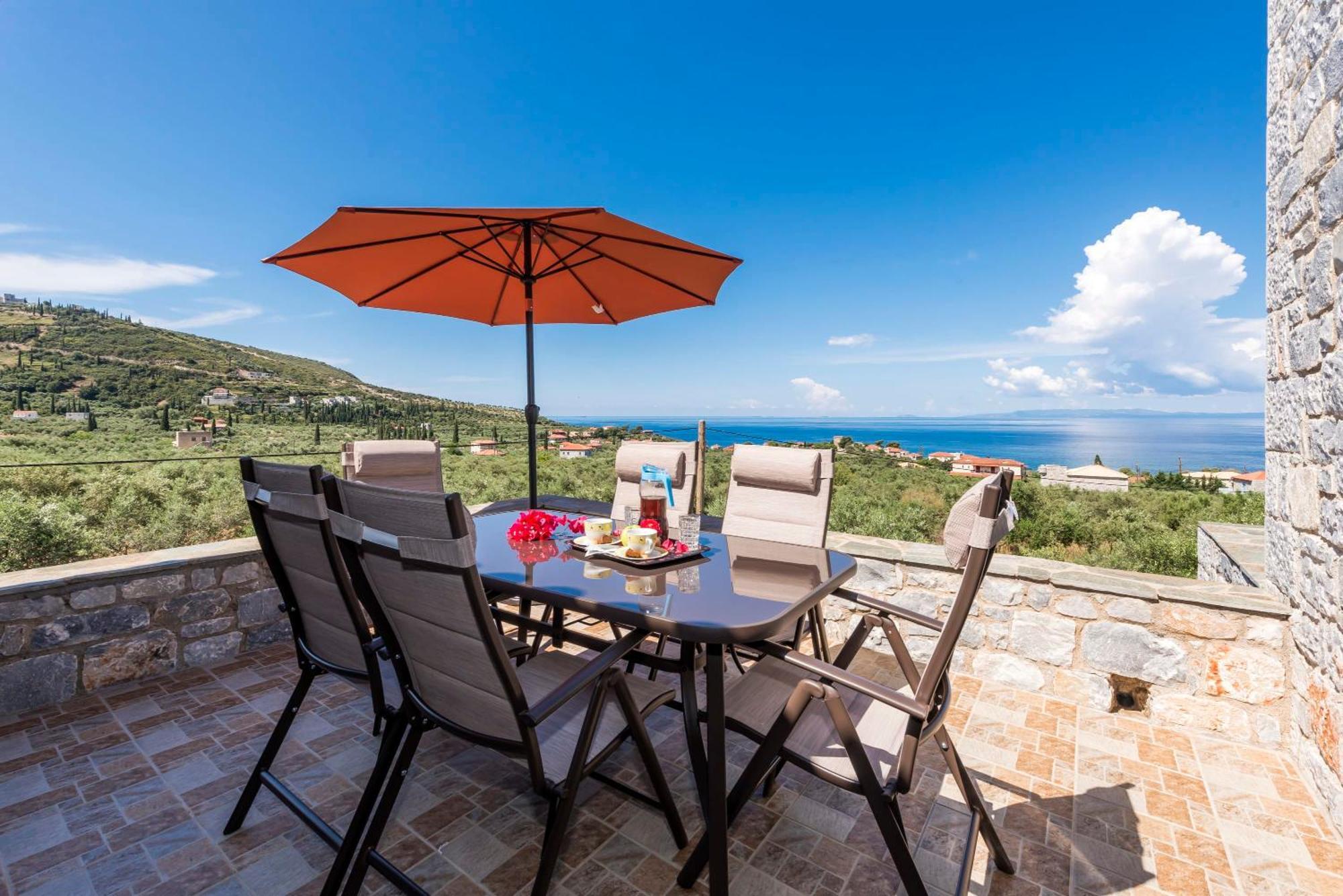 Mani's Kept Secret - Seaview Lida Villa Agios Nikolaos (Mani)